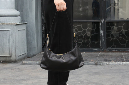 Bohemian Style Vintage Leather Shoulder Bag for Women
