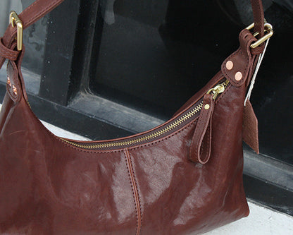 Leather Shoulder Bag for Women