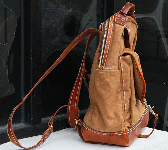 Eco-friendly Canvas Backpack for Sustainable Travel