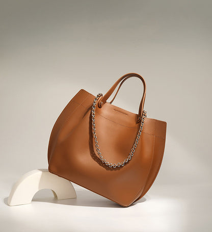 Exclusive Leather Work Tote Bag for Stylish Women woyaza