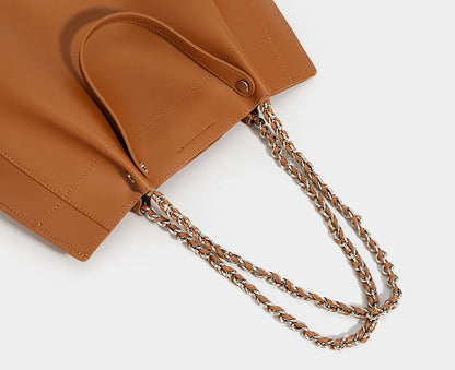 Luxury Leather Work Tote Bag for Fashionable Women woyaza