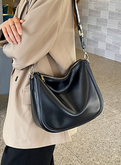 High-Quality Leather Shoulder Bag Women woyaza