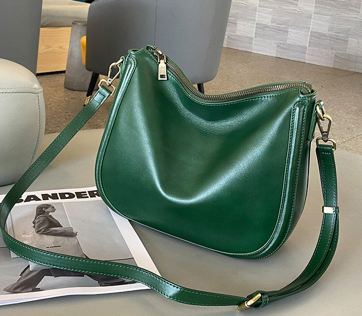Luxurious Leather Sling Bag Ladies woyaza