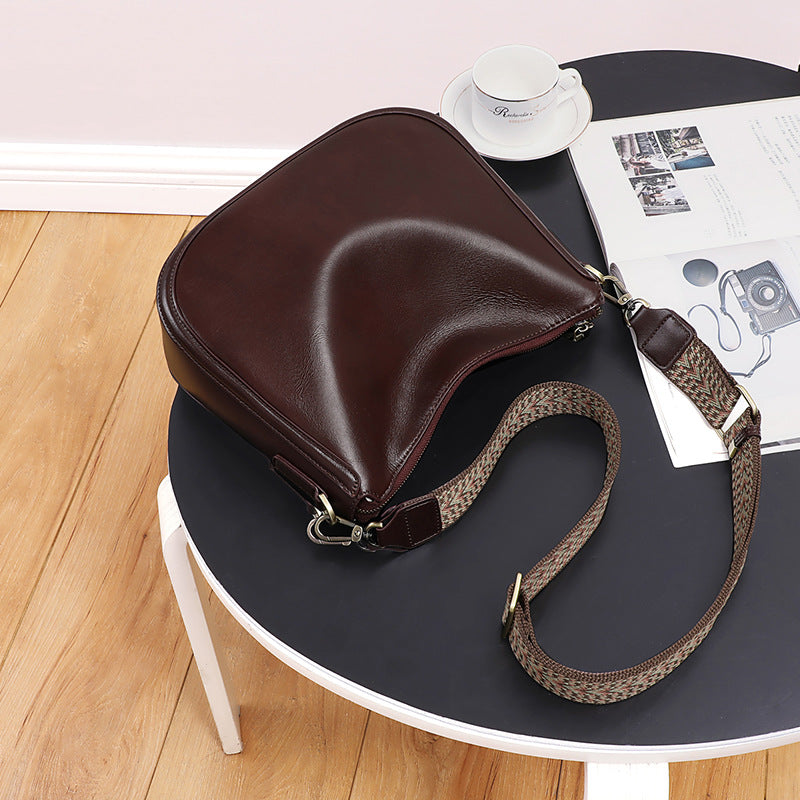 Modern Leather Shoulder Bag Women woyaza