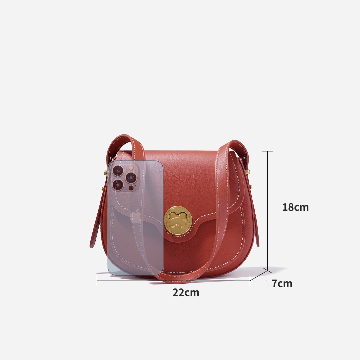 Classy Half Moon Crossbody Bag Woyaza