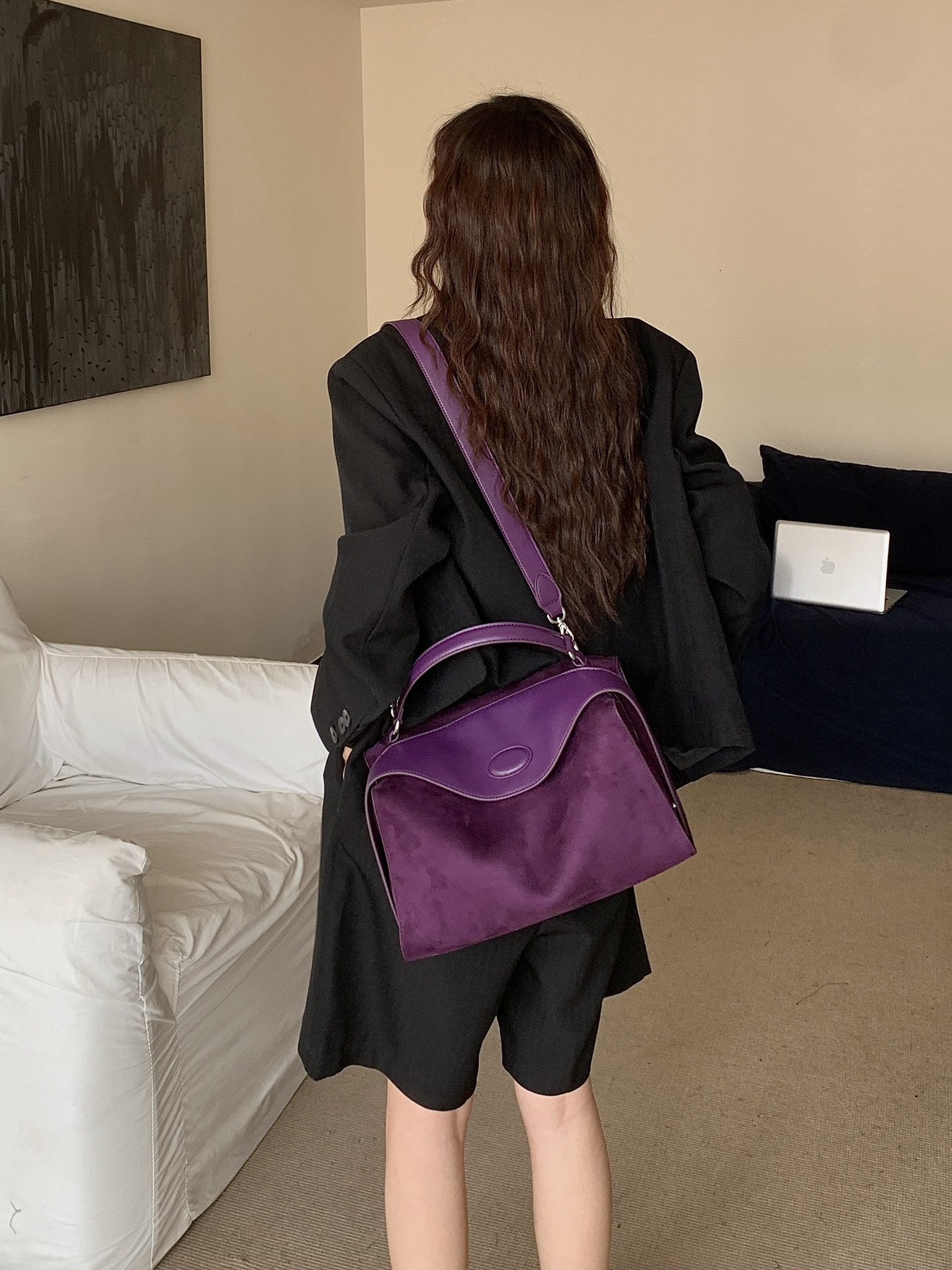 Modern Leather Backpack for Women Woyaza