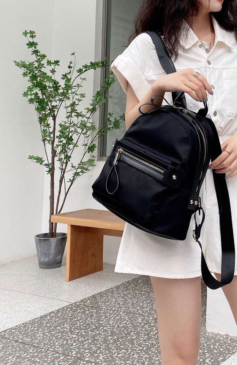 fashion forward mini backpack for work