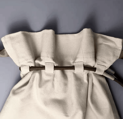 Versatile canvas backpack for school or work