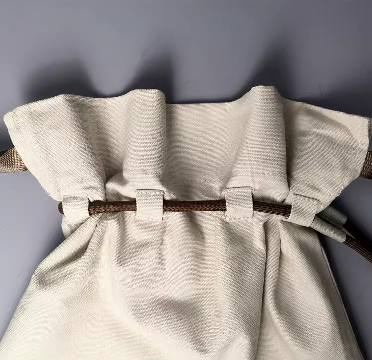 Versatile canvas backpack for school or work