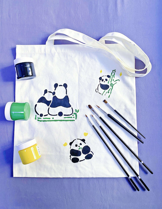 Thoughtful eco-conscious gift for panda lovers, a spacious carry-all bag that actually holds everything.