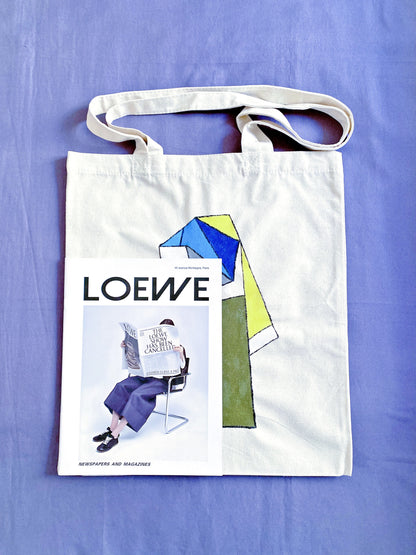 Gift a sustainable, nature-inspired tote bag with a hand-printed design, perfect for anyone who appreciates eco-friendly fashion.