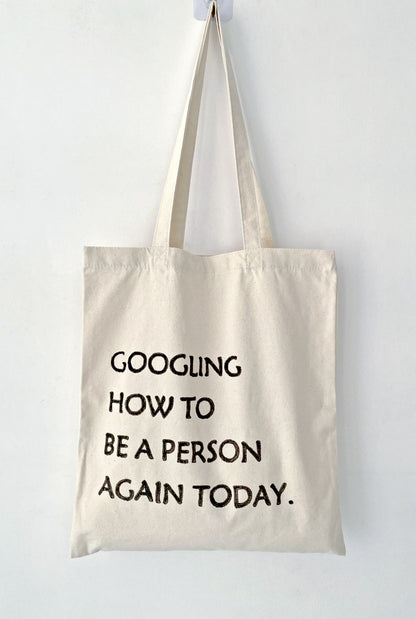 functional canvas tote for busy urban living