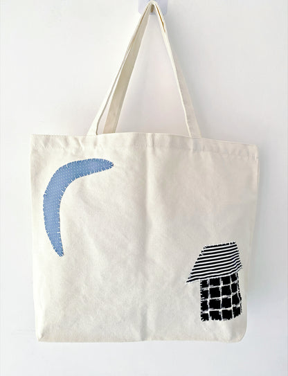 Fabric carry bag designed for everyday routines and flexible use