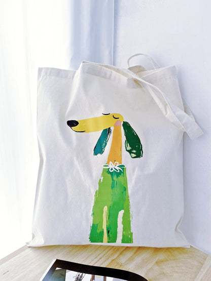 Holding a child's hand while the lightweight tote stays securely on the shoulder during school pickup