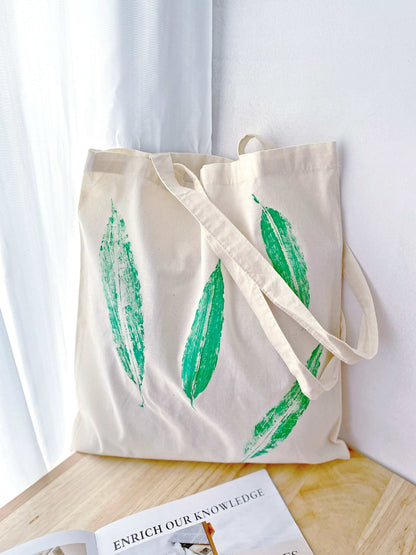 High-quality large fabric shopper bag