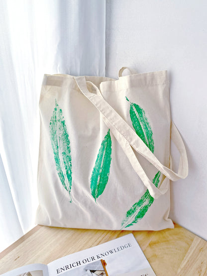 High-quality large fabric shopper bag
