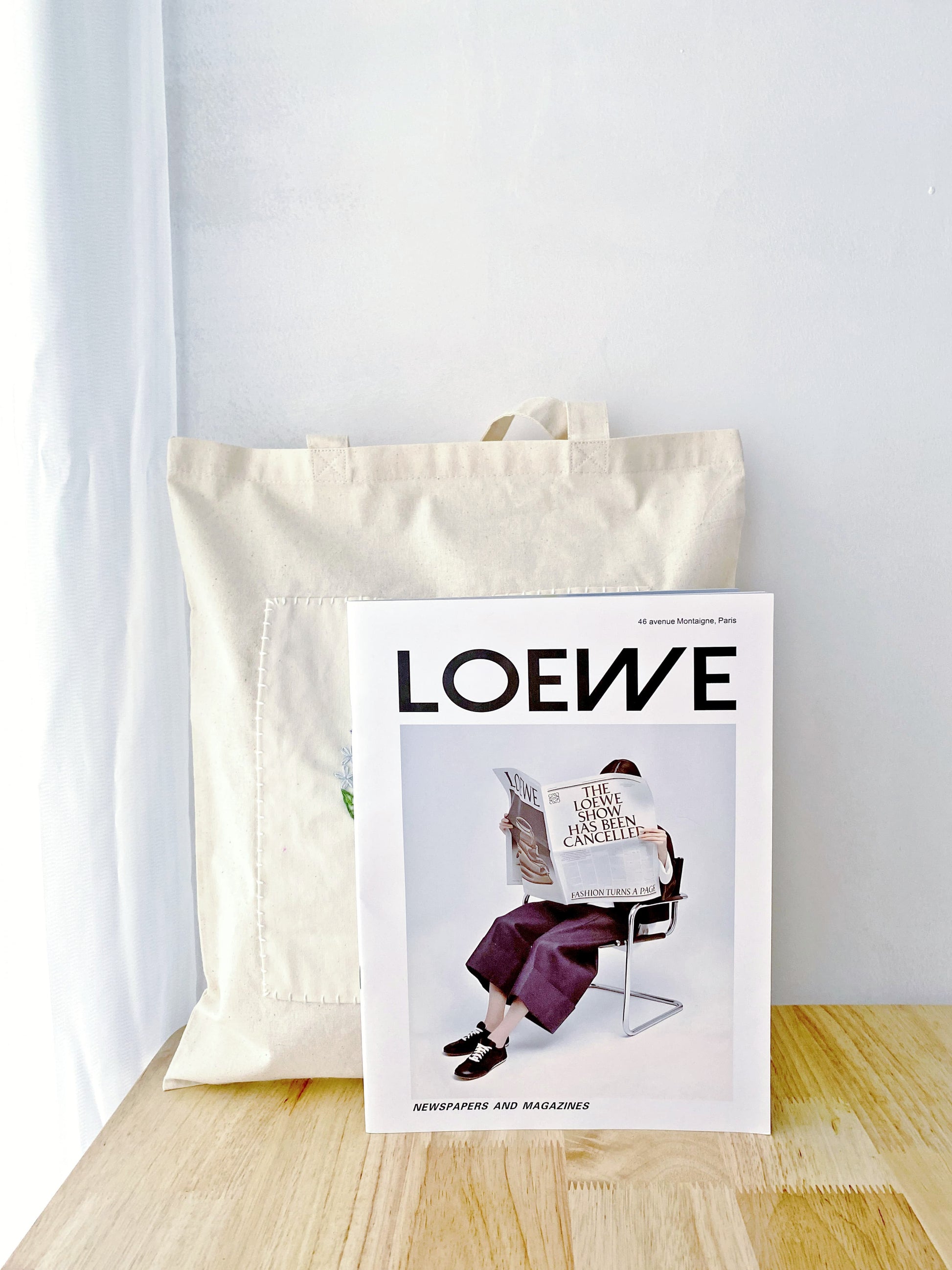 Artisan-look tote for art lovers and bohemian style wearers