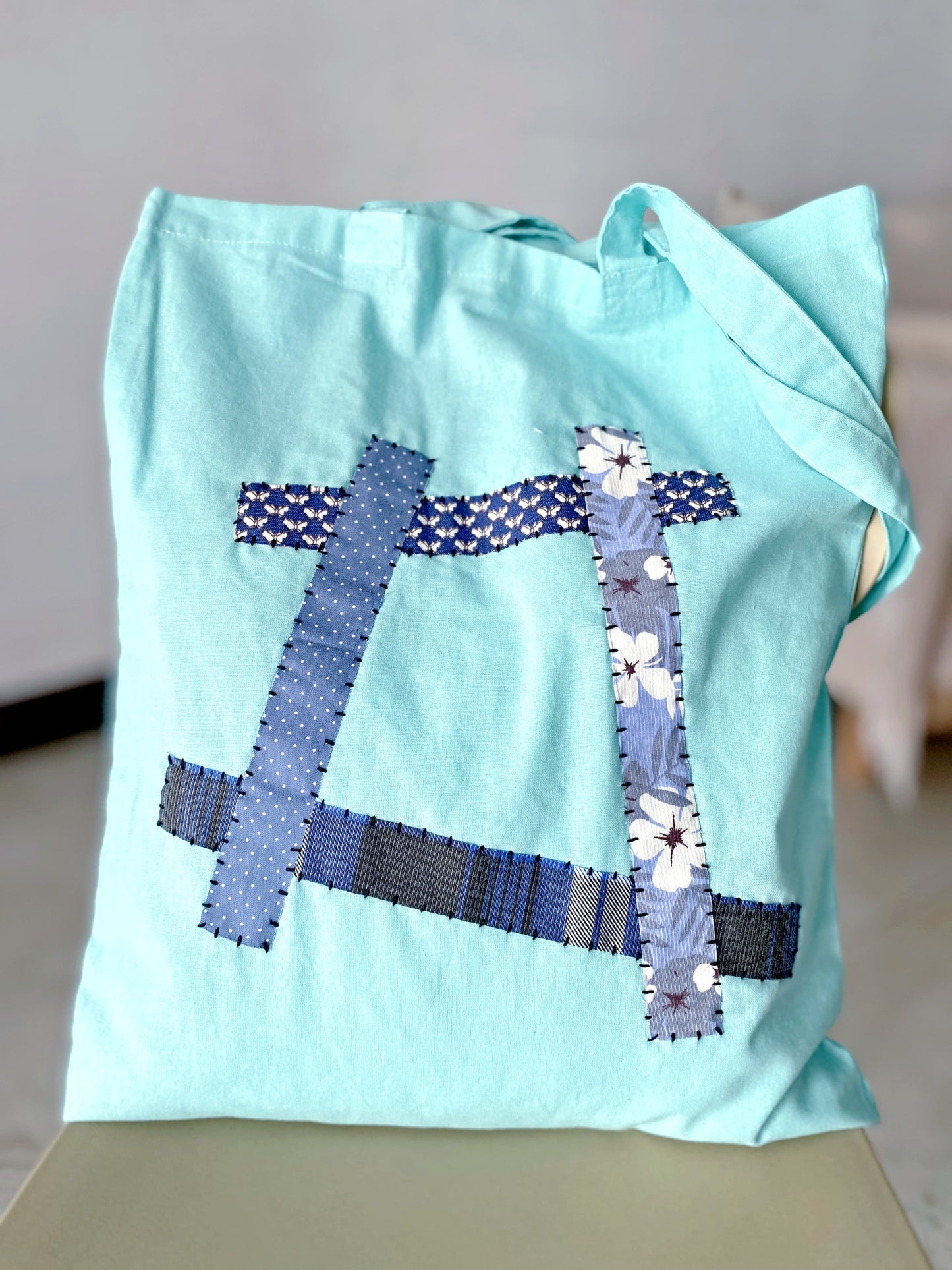 reusable fabric carry bag for mindful everyday habits