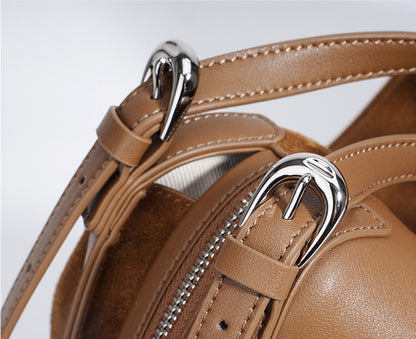 soft leather tote for weekend trips