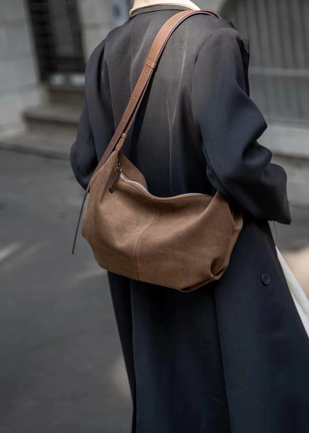 Sac à main croissant de lune pour femme