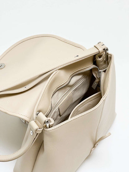 Premium Leather Ladies Handbag Shoulder Bag Crossbody Bag Commuter Bag Woyaza