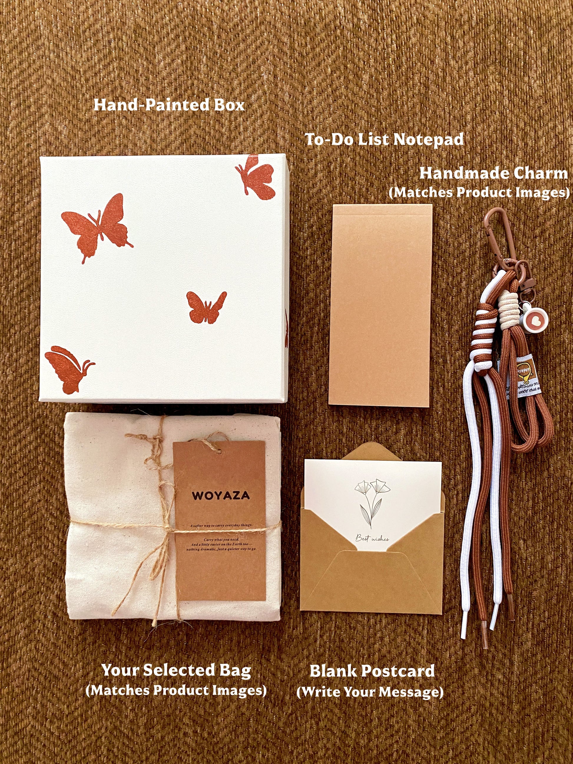 Eco-conscious tote package prepared as an employee recognition gift during annual celebrations.