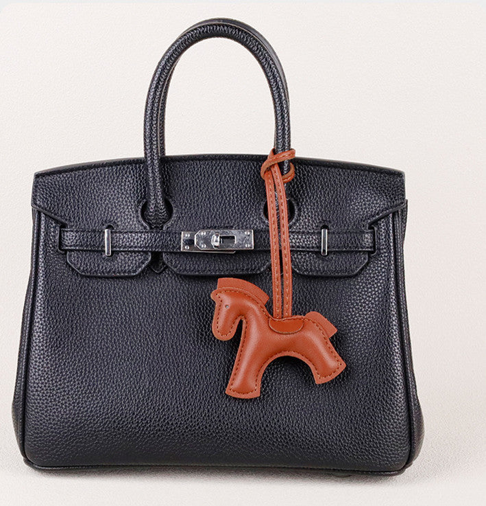 Handmade horse bag accessory for everyday handbags