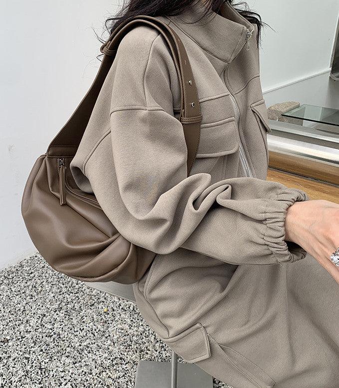 Compact casual crossbody purse for women on the go