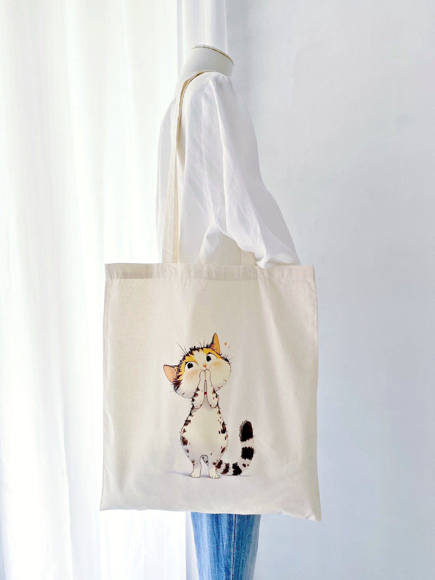 Best natural material tote bag for students and commuters.