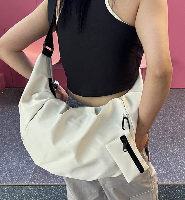 Women's spacious shoulder bag for city walks