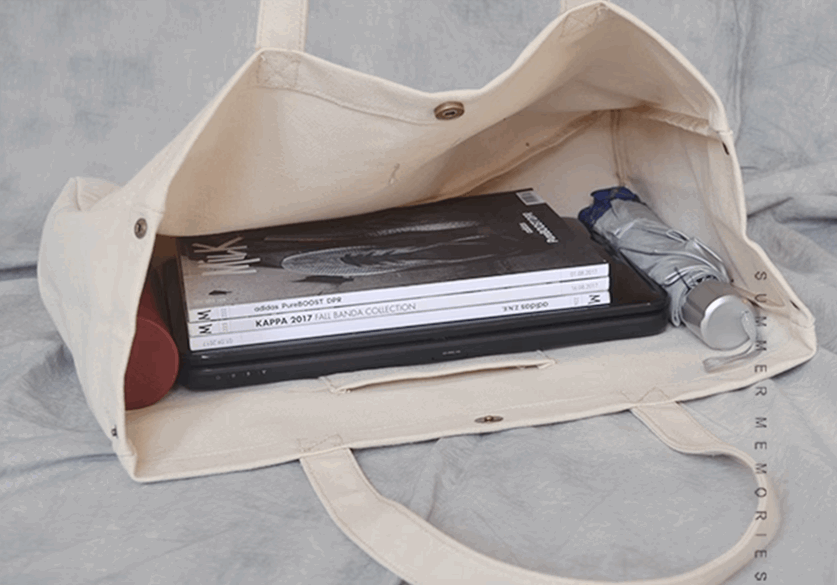 Bag used for market shopping without disposable bags