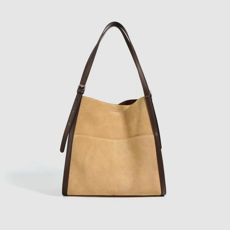 Luxury Matte Leather Professional Commute Bag woyaza