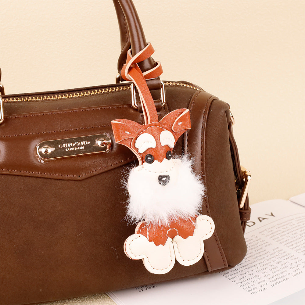 Schnauzer dog bag accessory for holiday gifting and everyday use