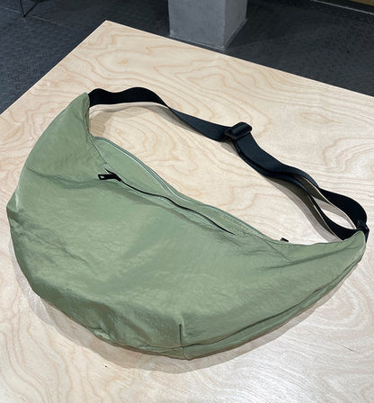 Double pocket casual chest bag for keys and phone organizer