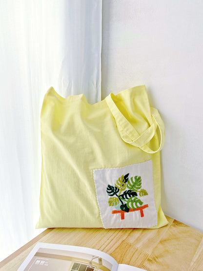 A thoughtful Birthday gift idea: unique embroidered cotton bag