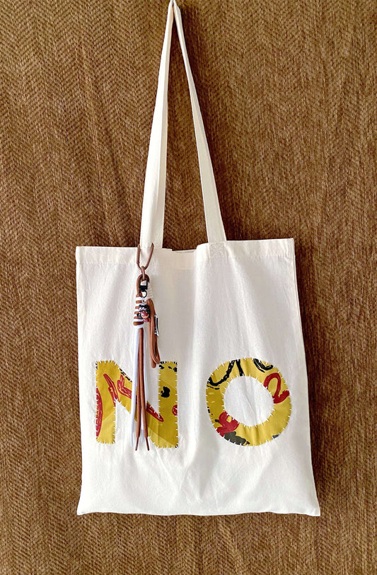 foldable cotton tote bag easy to carry and store