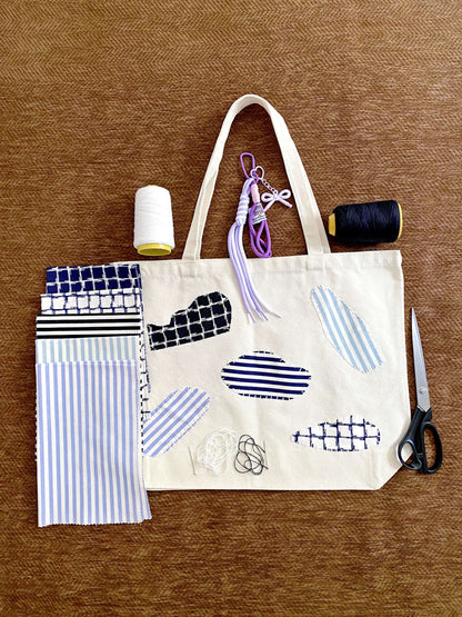 soft canvas tote bag for slow mornings at a local coffee shop