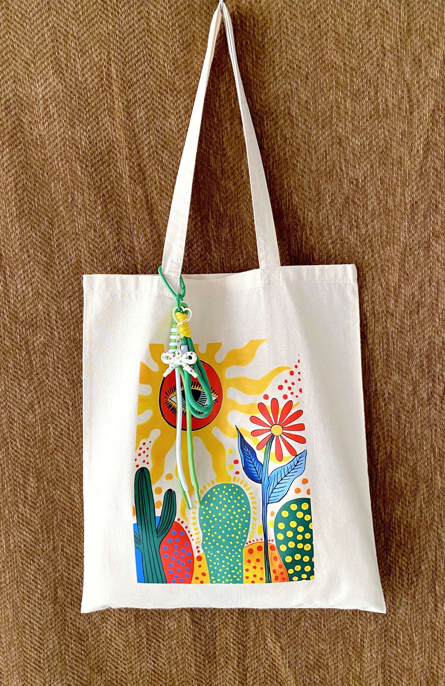 soft foldable bag tucked into another bag for spontaneous plans