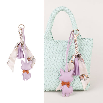 Fox bag accessory styled for a relaxed weekend look