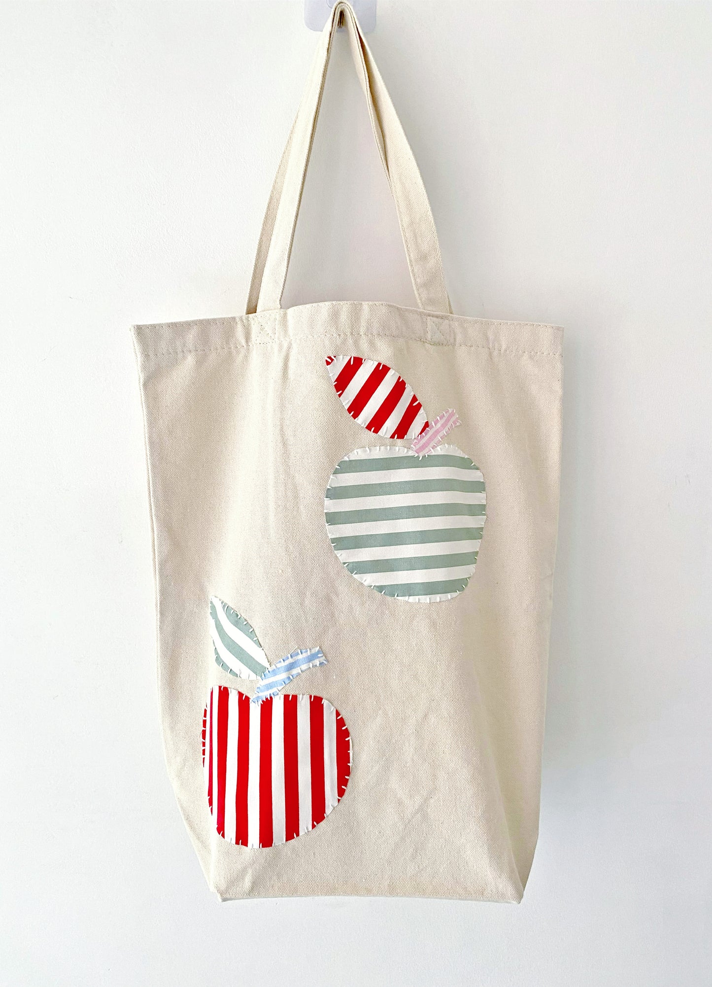 Canvas Carryall with Creative Patchwork