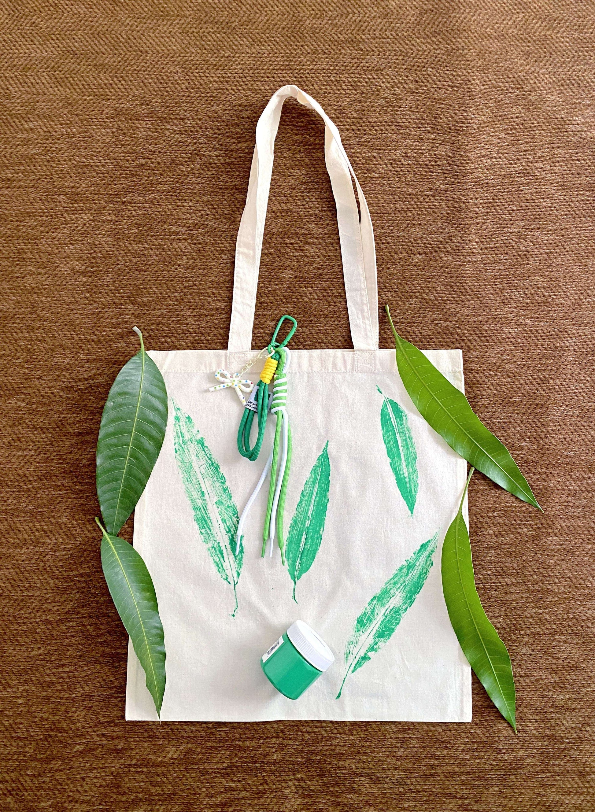 A cotton bag that feels personal enough to be a family heirloom.