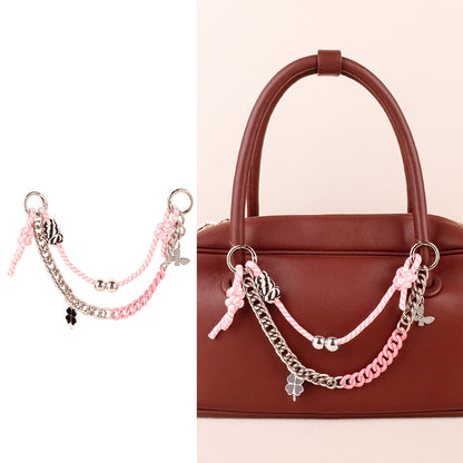 Handcrafted purse ornament presented as a thoughtful gift for best friends