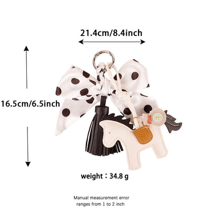 Handmade animal accessory for everyday handbags