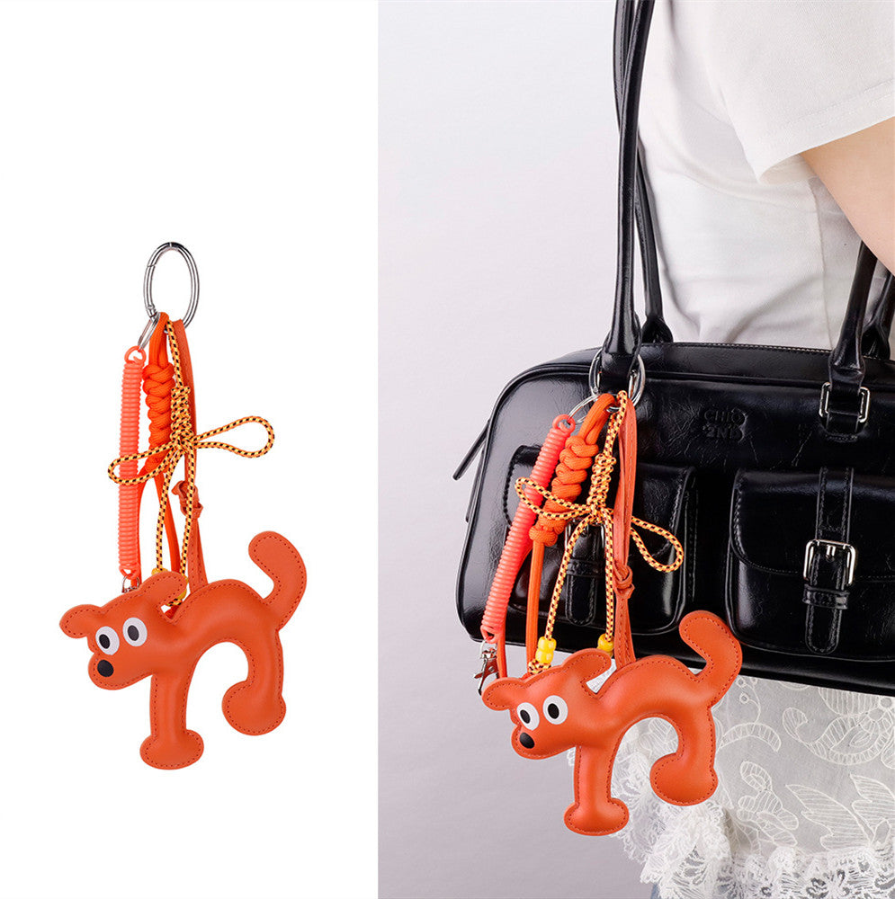 Puppy doll accessory for bags and keyrings