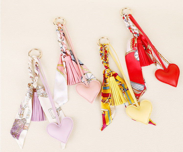 Small tassel charm for handbags and totes