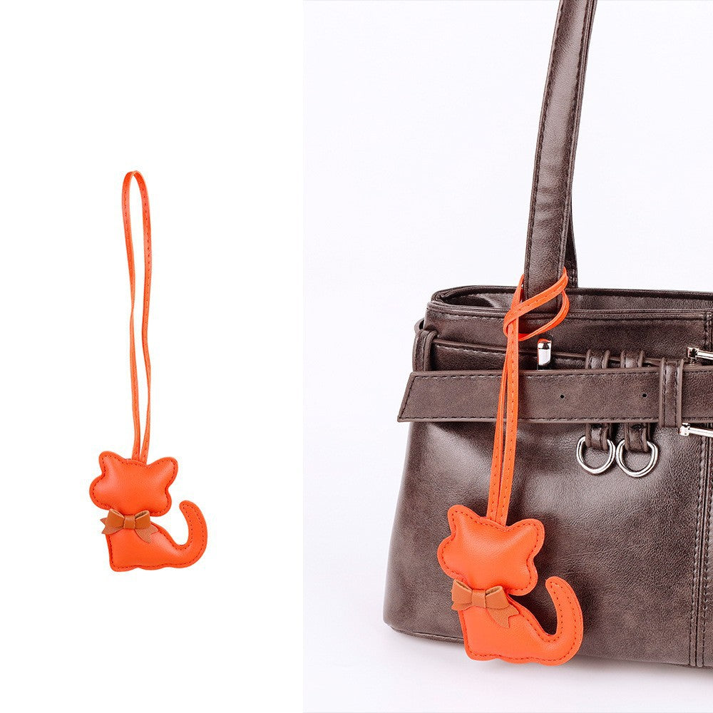 Small scarf charm for bags, keys, and backpacks