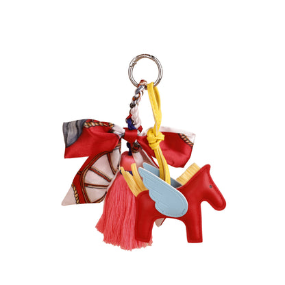 Handmade bag charm for personalizing everyday accessories