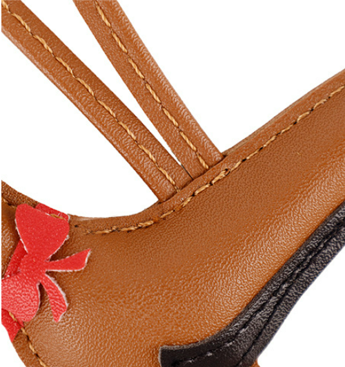 Handmade dachshund accessory for a casual purse