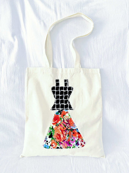 Timeless creative tote, unique wedding gift for minimalist style.