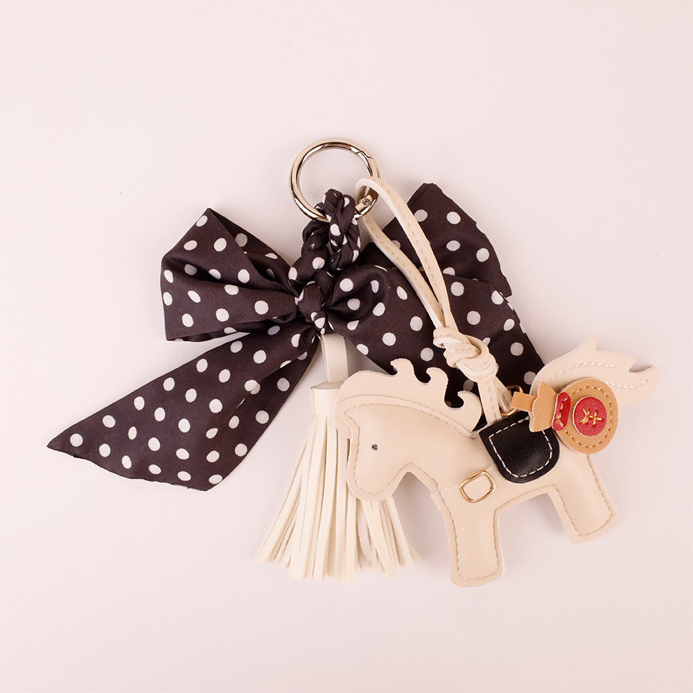 Birthday gift idea for best friend featuring a handmade fabric bow clip